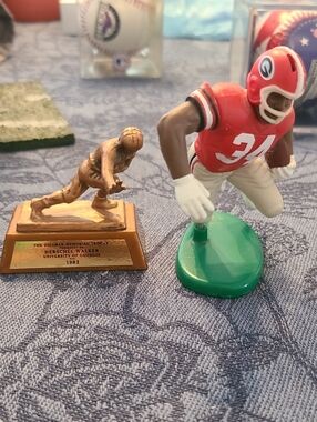 Herschel Walker Figurine with Heisman Trophy